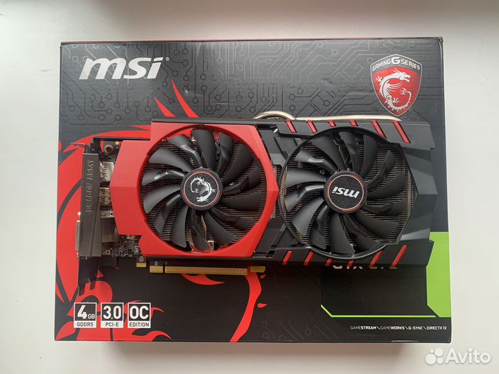 Видеокарта gtx 970 4 gb