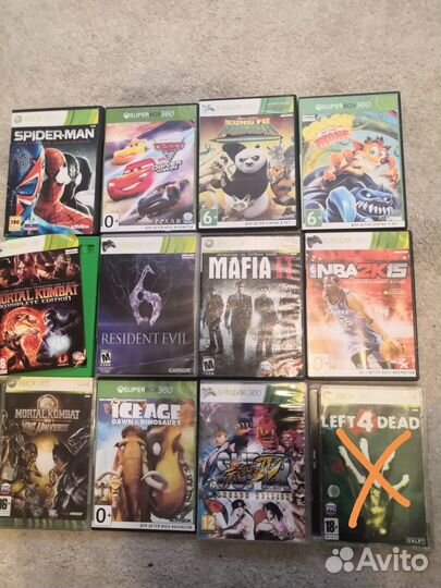 Диски на xbox 360