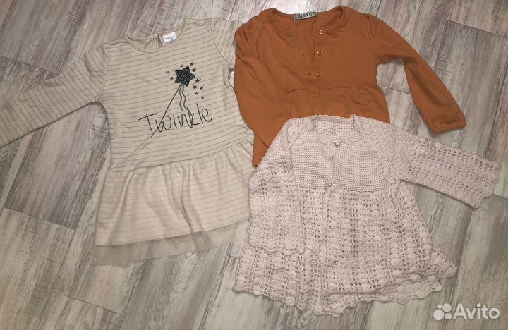 Вещи пакетом на девочку 86-92