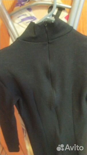 Зимний комбинезон для девочки и платье 40 размер