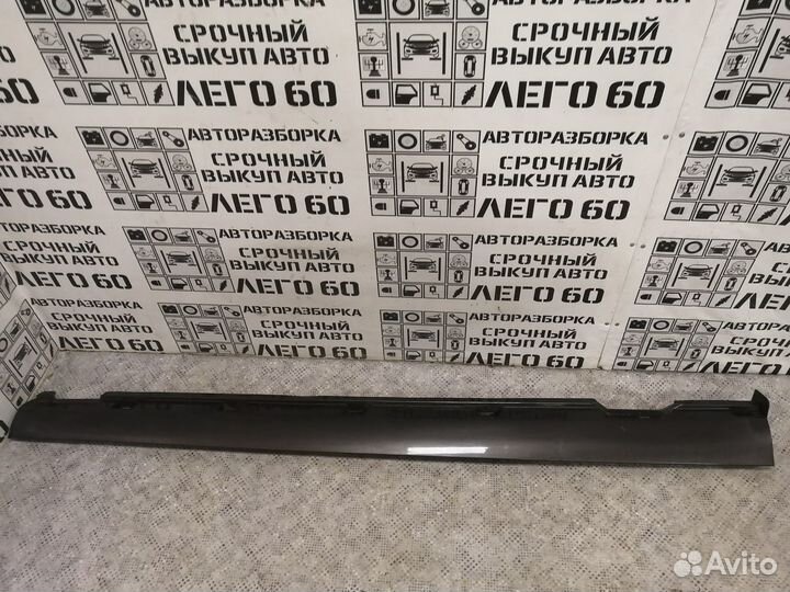 Накладка на порог (наружная) для VW Passat CC Рест