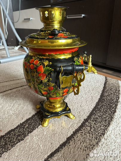 Самовар электрический расписной