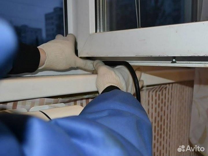 Замена уплотнителей на окнах пвх, замена резинок