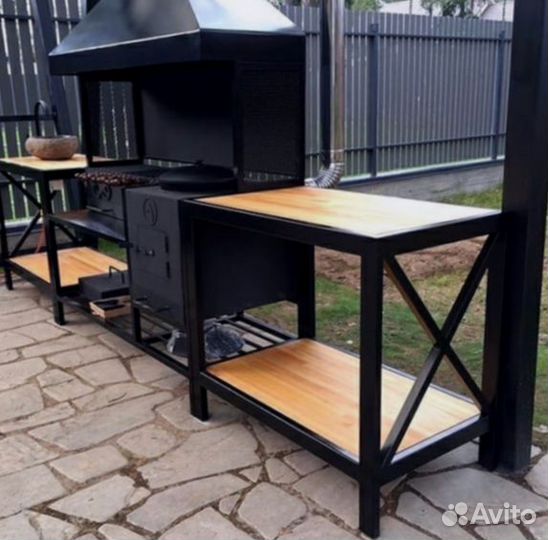 Кованый мангал