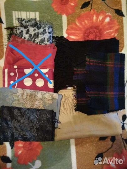 Шарфы и палантины