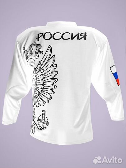 Хоккейная майка 28р-60р (цвет белый)