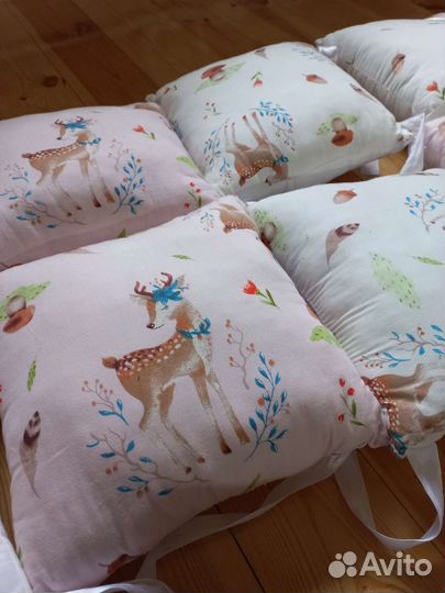 Бортики на кроватку