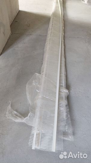 Профиль примыкания оконный с армирующей сеткой