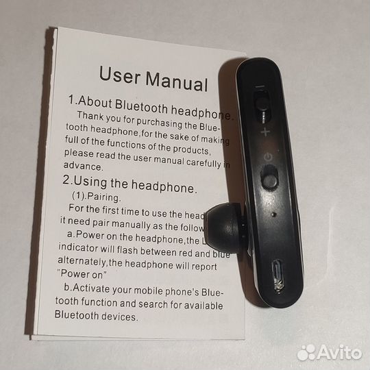 Блютуз Гарнитура. Новая