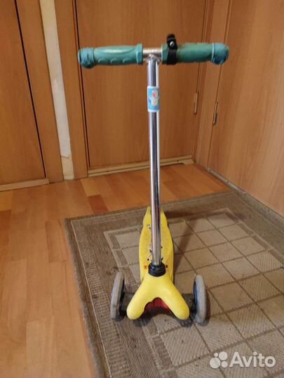 Самокат детский трехколесный бу