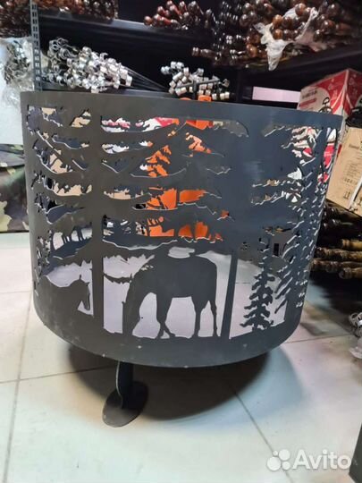 Костровая чаша лес 4 мм