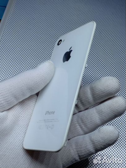 iPhone 4S. Задняя крышка. Белая. Идеал. Оригинал