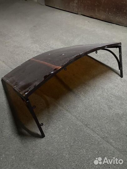 Козырек над дверью бу