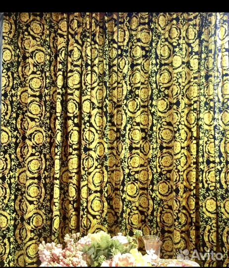 Ткань Versace для штор мебельная