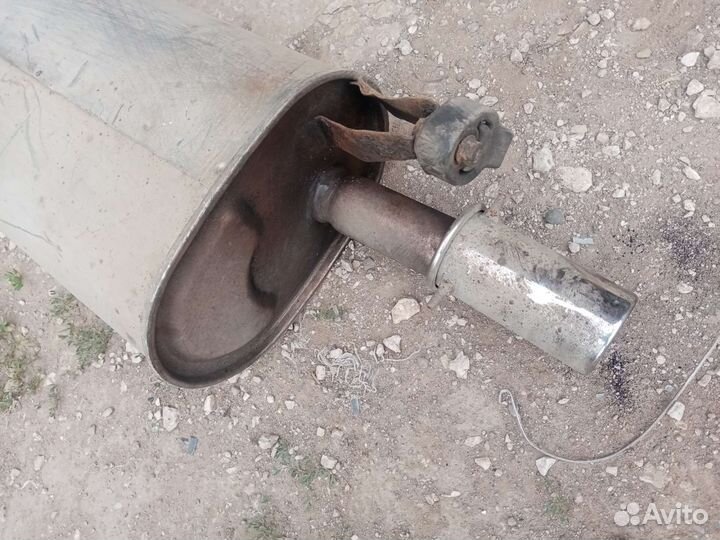 Глушитель средняя бочка Ланцер 9