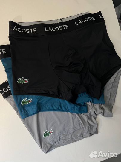 Набор мужских трусов боксеров Lacoste