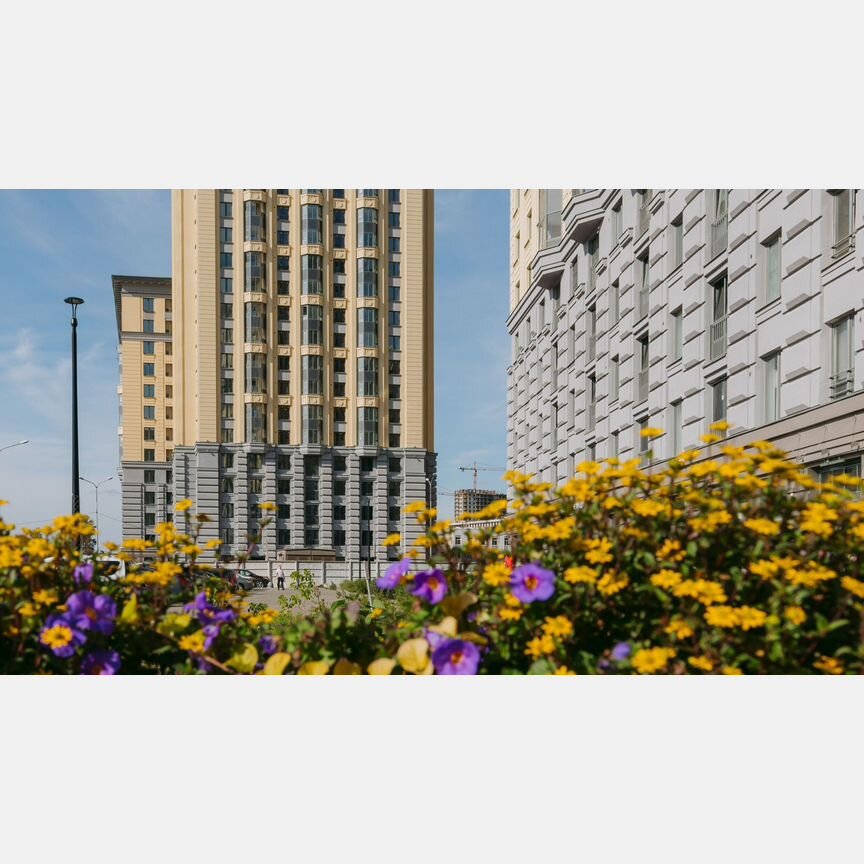 2-к. квартира, 57,3 м², 22/23 эт.