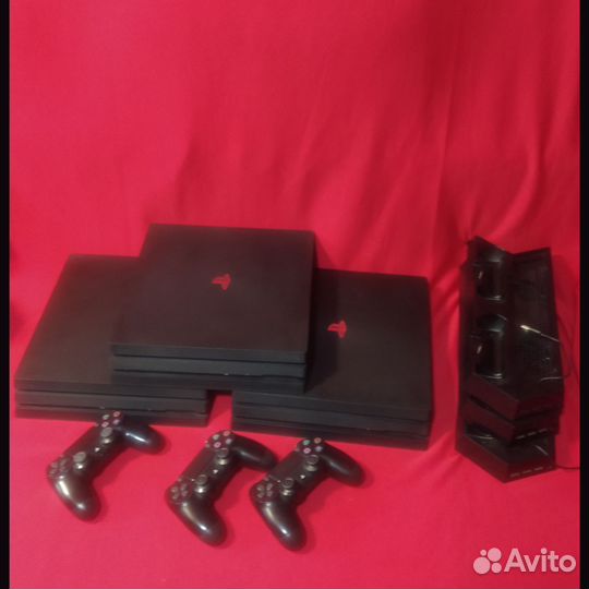 Sony PS4 PRO 1Tb. 2дж., Подставка