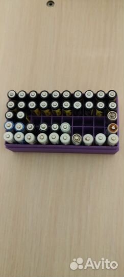 Органайзер для мизинчиковых батареек типа ааа