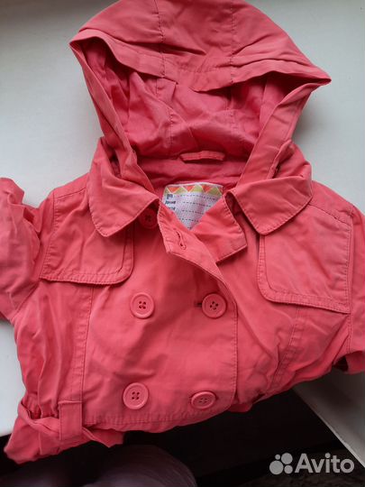 Плащ ветровка размер 86-92