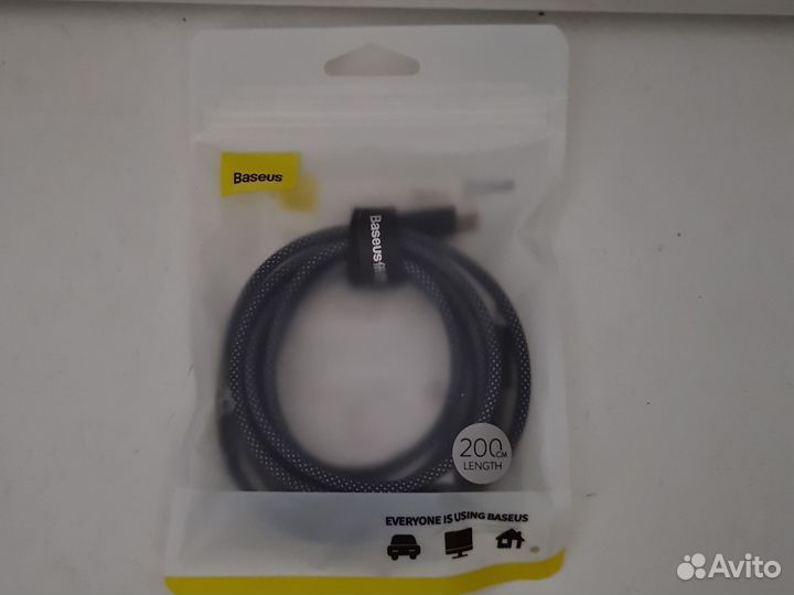 Кабель для iPhone Baseus type-c 20w 2м