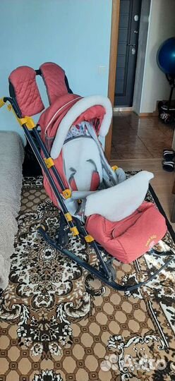 Санки коляска ника 7 3