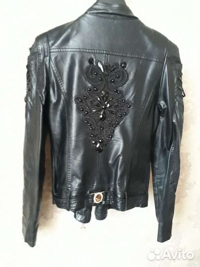 Куртка кожаная