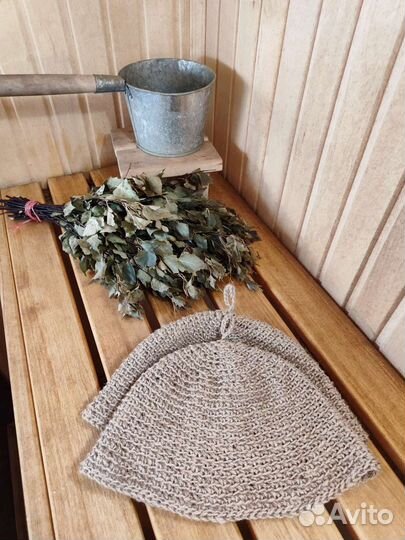 Шапка для бани и сауны