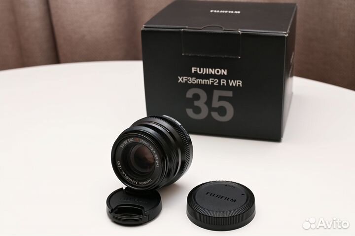 Объектив fujifilm fujinon XF35MM 2.0 WR