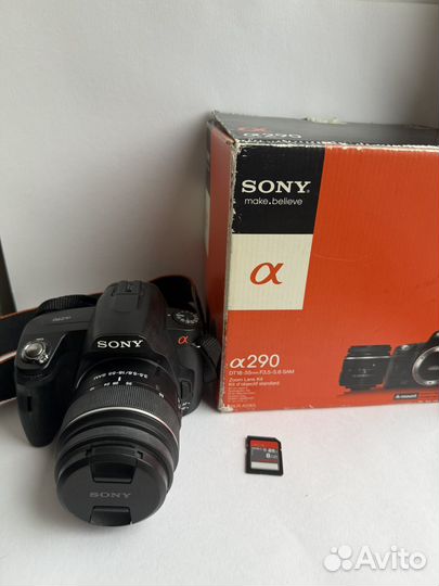 Sony A290 kit 18-55mm пробег 4091к