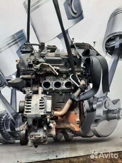 Двигатель Peugeot 107 хэтчбэк 5 дв. 1.0 1krfe 2010