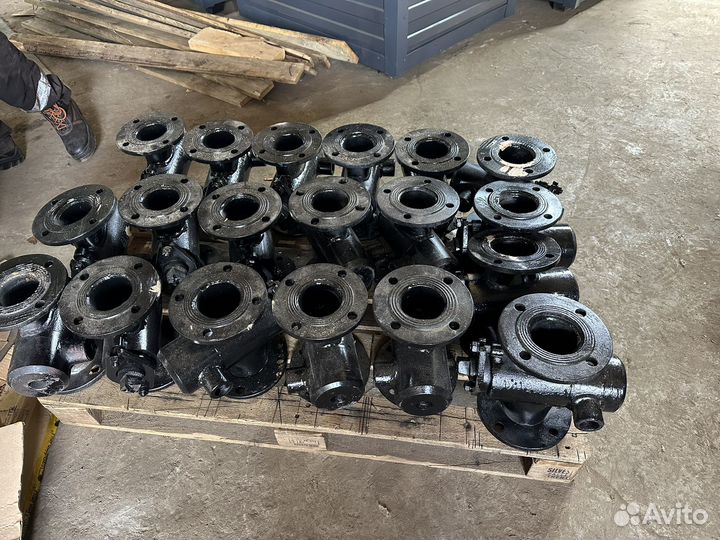 Кран битумный ду80