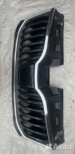 Решетка радиатора на skoda octavia a7 2017-2020
