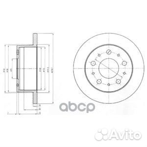 BG4099 Диск тормозной citroen jumper/fiat ducat