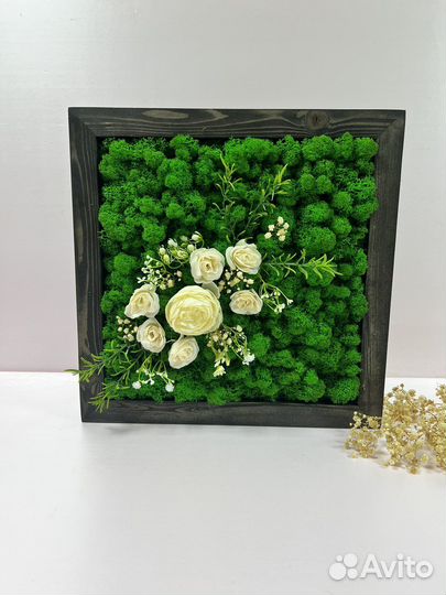 Панно со мхом