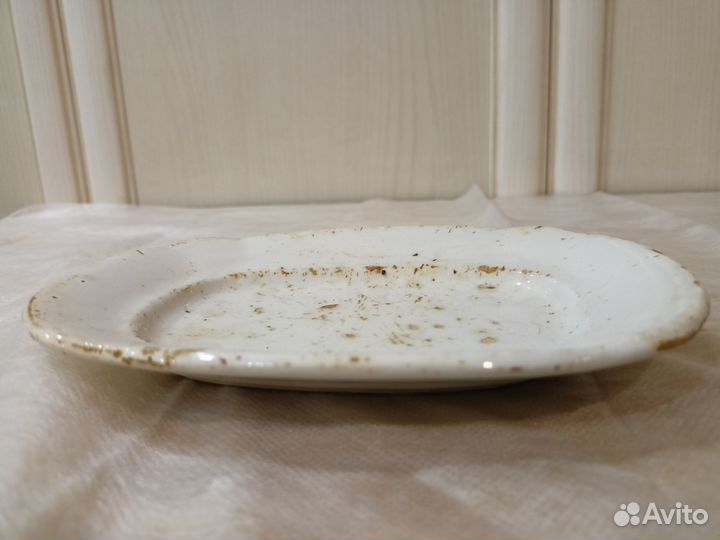 Овальная тарелка, 1890-1910 гг