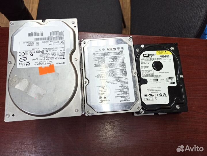 HDD 3.5 80Gb IDE рабочие