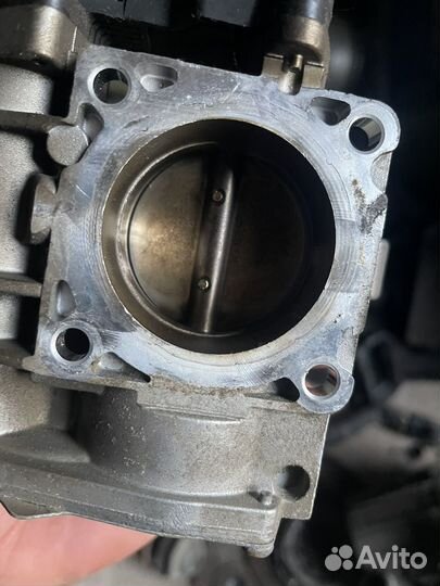 Дросельная заслонка е газ