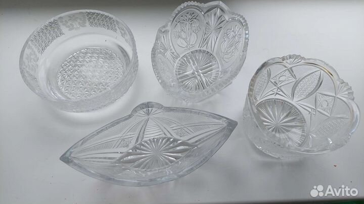 Ваза хрустальная СССР