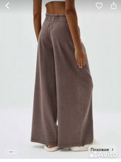 Штаны хлопковые вафельные,мягкие,женские