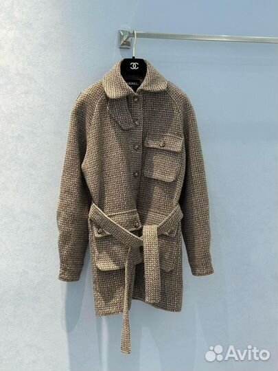 Шерстяное платье chanel
