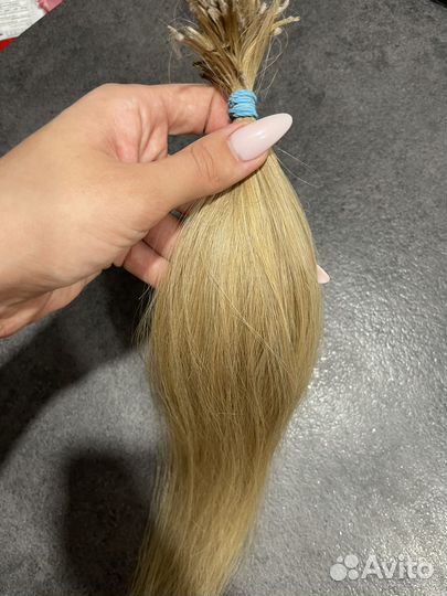 Волосы для наращивания натуральные бу