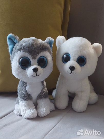 Мягкие игрушки с большими глазами глазастики TY