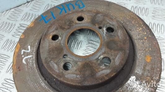 Диск тормозной задний toyota avensis T27 (BUK17LR0