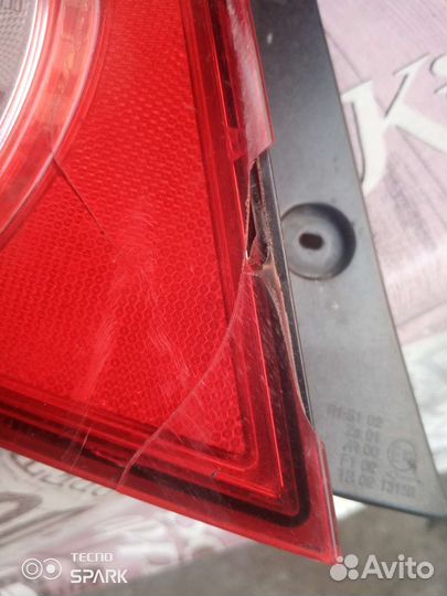 Задний левый фонарь шевроле авео т300
