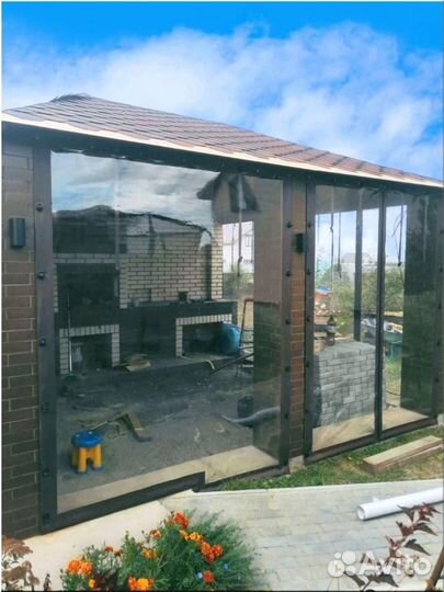 Мягкие окна для веранд, беседок, террас