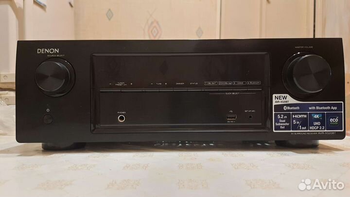 Ресивер denon AVR-X520BT