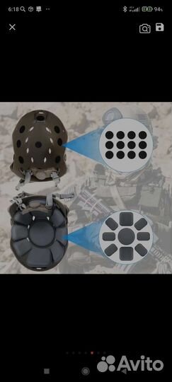 Защитные подушки для шлема