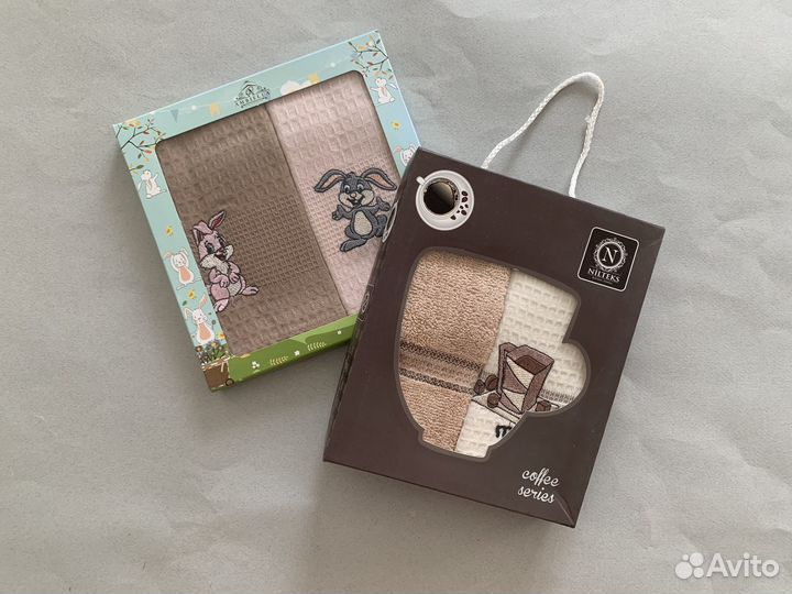 Кухонные полотенца новые Набор полотенец