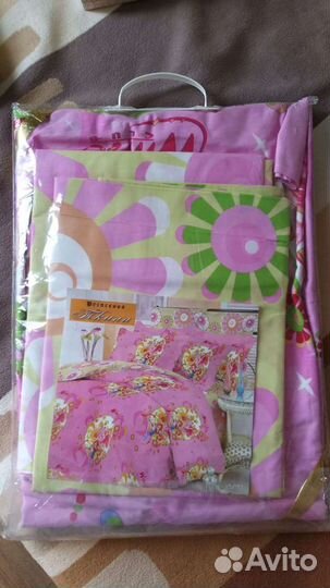 Детское постельное белье 1.5 спальный, новый